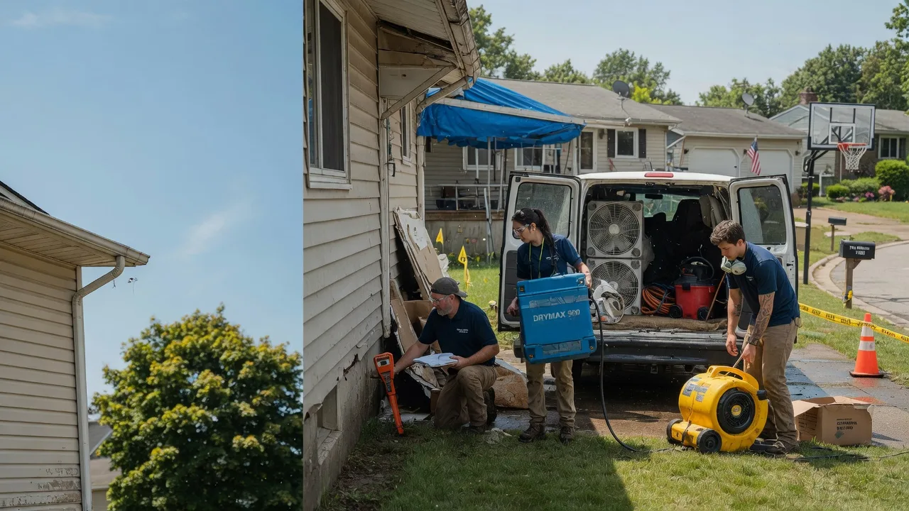 Ceiling Leak Cleanup in Sand Lake, NY near me
